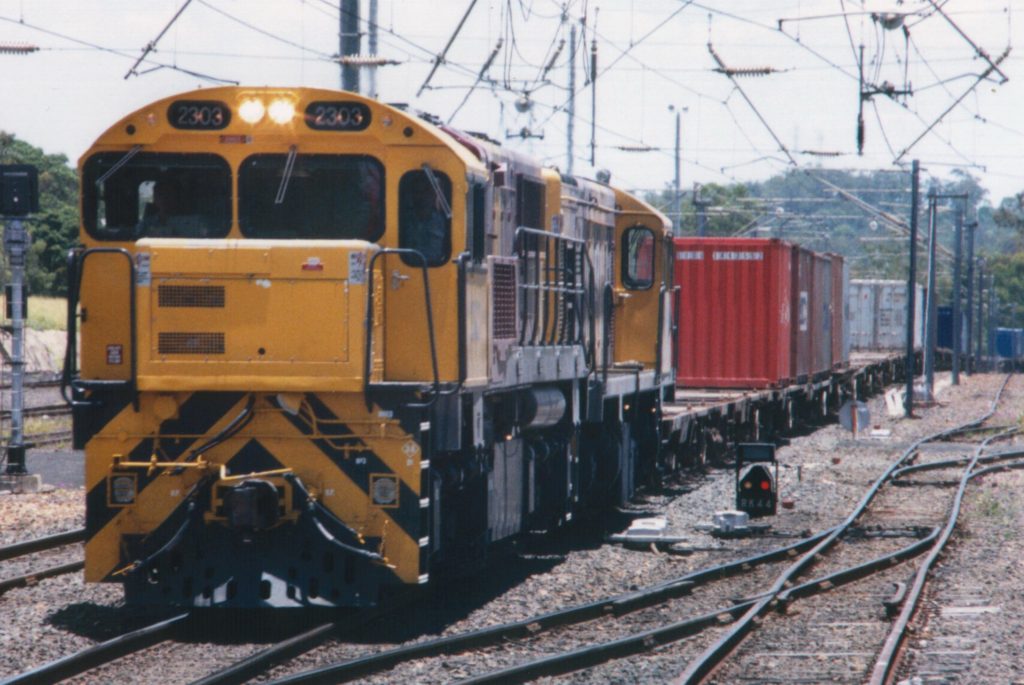 Aurizon multimodal train in Queensland. Photo credit: Luke Cossins
