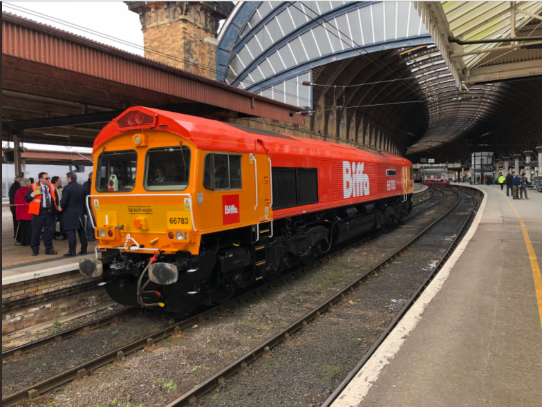 The Flying Dustman. Photo: Train & Plane Hub