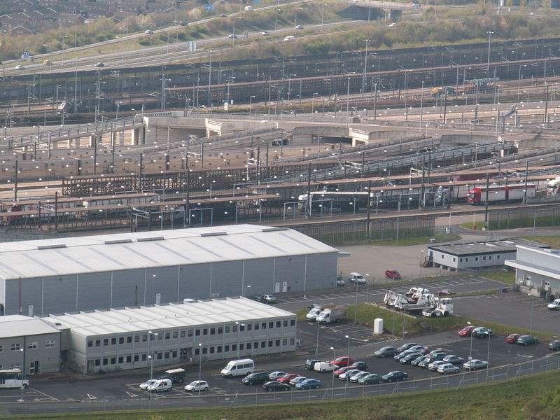 Eurotunnel terminal in Dover. Photo: Commons Wikimedia