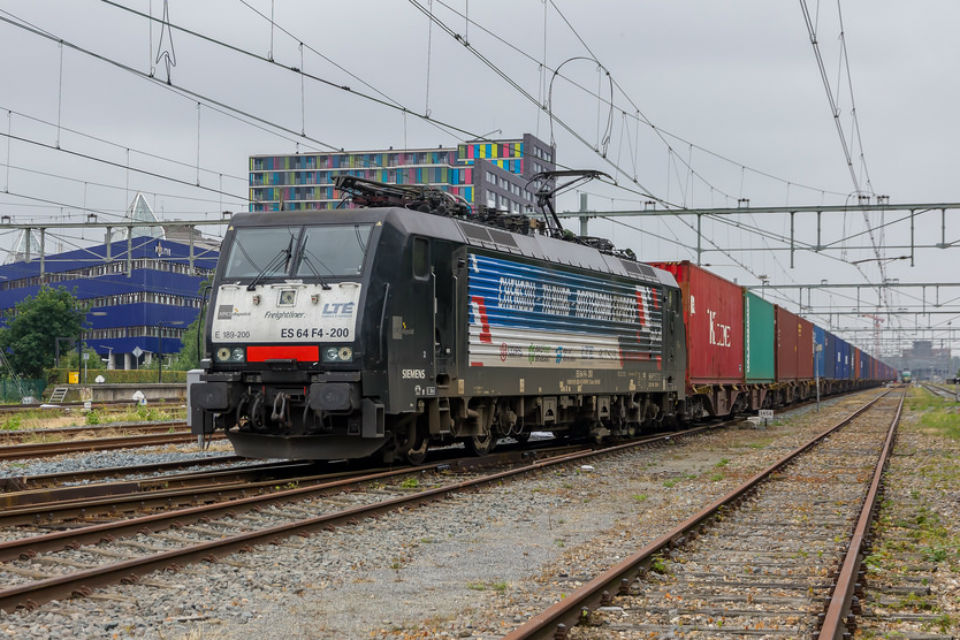 Freight train between Tilburg-Chengdu. Photo: Flickr
