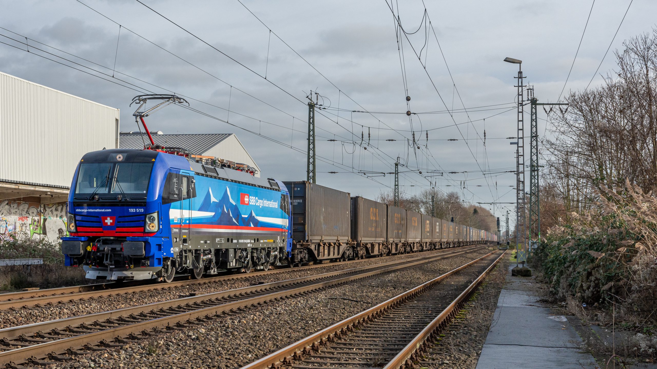 Swiss rail freight records minor setback in the first half of 2024