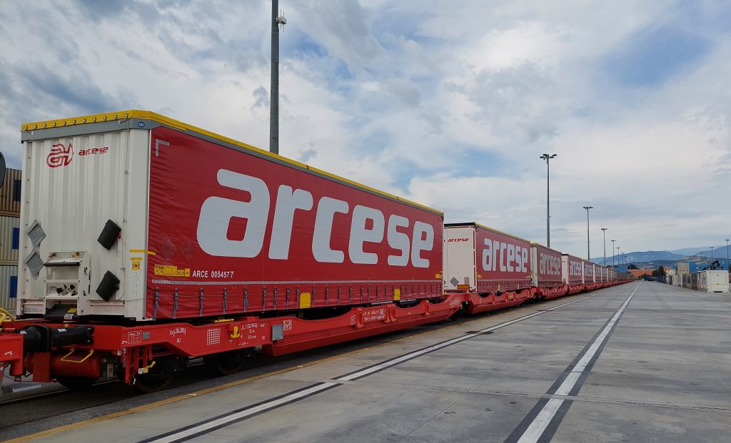 Arcese's new train. Source: Arcese