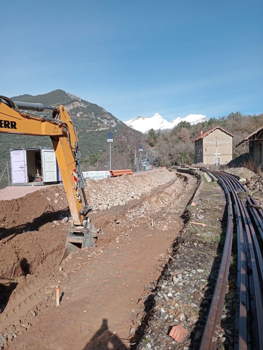 Zaragoza - Canfranc works. Image: Spanish Ministry of Transport